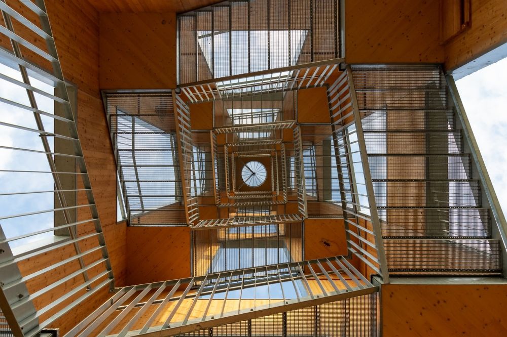 Spiraltrapp  funksjon, form og fleksibilitet i samme løsning